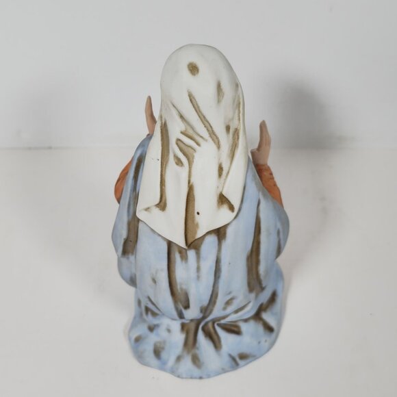 Vintage Homco Porcelain Figurine Nativity Scene Religious Collectible Home Decor - Picture 5 of 14